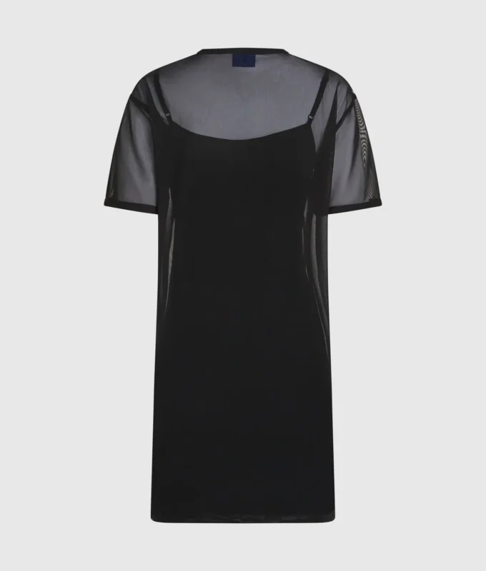 Mesh-T-Shirt-Kleid Mesh-T-Shirt-Kleid