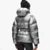 Metallic-Daunenjacke Metallic-Daunenjacke