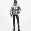 Metallic-Daunenjacke Metallic-Daunenjacke