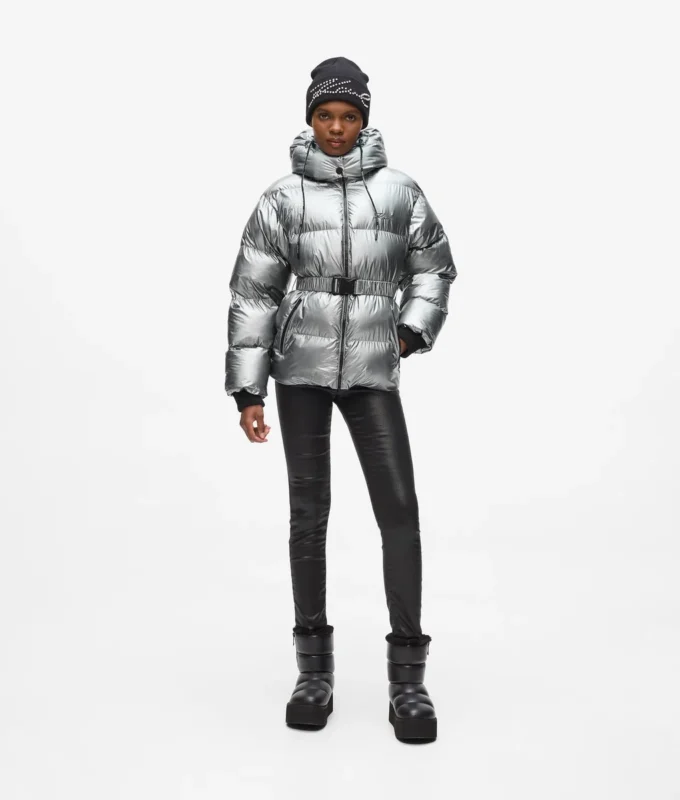 Metallic-Daunenjacke Metallic-Daunenjacke