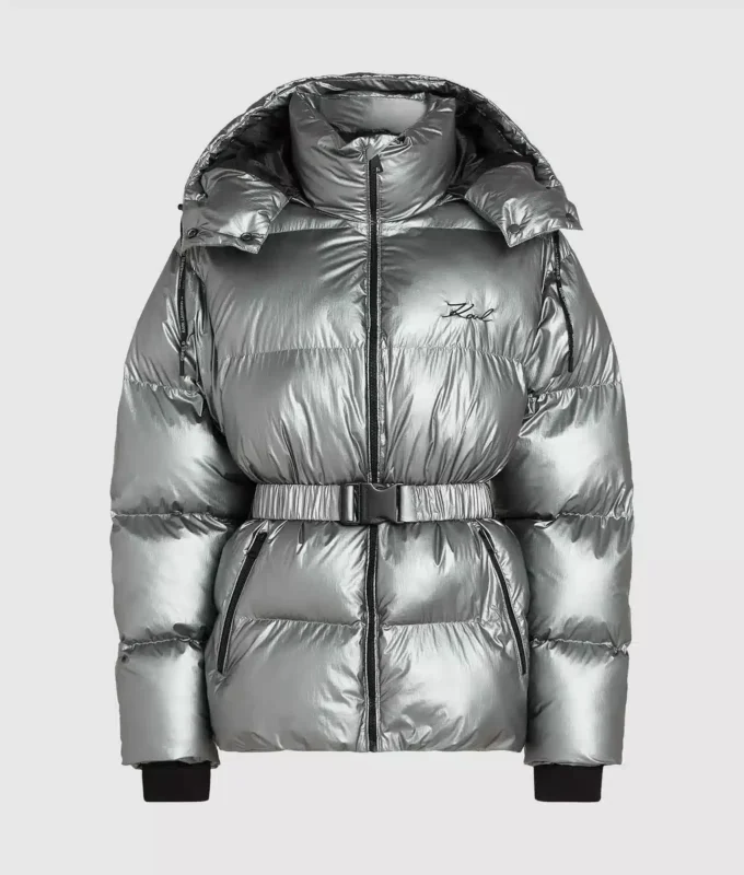 Metallic-Daunenjacke Metallic-Daunenjacke