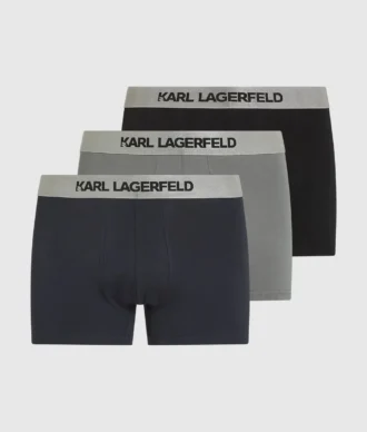 METALLIC LOGO TRUNKS – 3ER-PACK