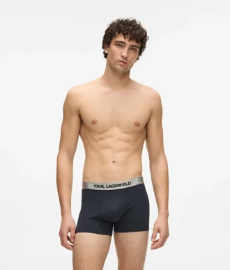 METALLIC LOGO TRUNKS – 3ER-PACK