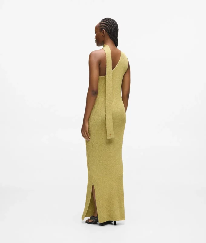 Metallic-Strickkleid Metallic-Strickkleid