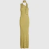 Metallic-Strickkleid Metallic-Strickkleid