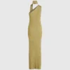 Metallic-Strickkleid Metallic-Strickkleid