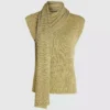 Metallic-Strickoberteil Metallic-Strickoberteil