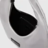 Metallic-Umhängetasche aus Nylon