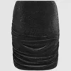 Metallischer Strandrock Metallischer Strandrock