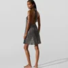 Metallisches Strandkleid Metallisches Strandkleid