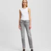 MID-RISE SPLIT-HEM SLIM JEANS MID-RISE SPLIT-HEM SLIM JEANS