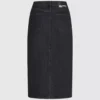 Midi-Jeansrock mit Schnürung Midi-Jeansrock mit Schnürung