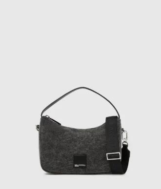 Mini-Hobo-Tasche aus Denim