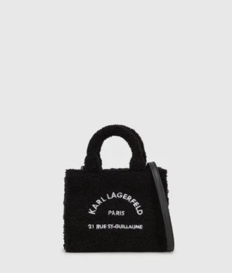 Mini-Tasche aus Lammfellimitat von Rue St-Guillaume Mini-Tasche aus Lammfellimitat von Rue St-Guillaume