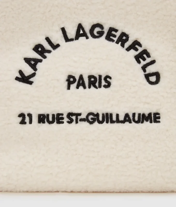 Mini-Tasche aus Lammfellimitat von Rue St-Guillaume