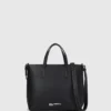 Mini-Tasche mit Metalllogo