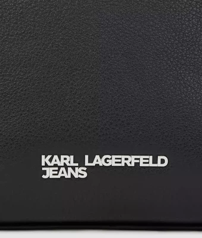 Mini-Tasche mit Metalllogo