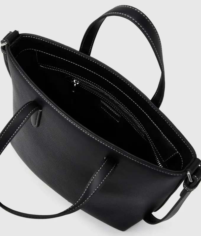 Mini-Tasche mit Metalllogo