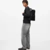 Minimalistischer Rucksack mit Logo Minimalistischer Rucksack mit Logo