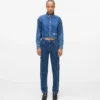 Mom-Jeans mit Nieten Mom-Jeans mit Nieten