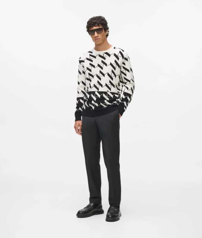 Monogram-Pullover Monogram-Pullover