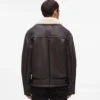 Monogramm-Lammfelljacke Monogramm-Lammfelljacke