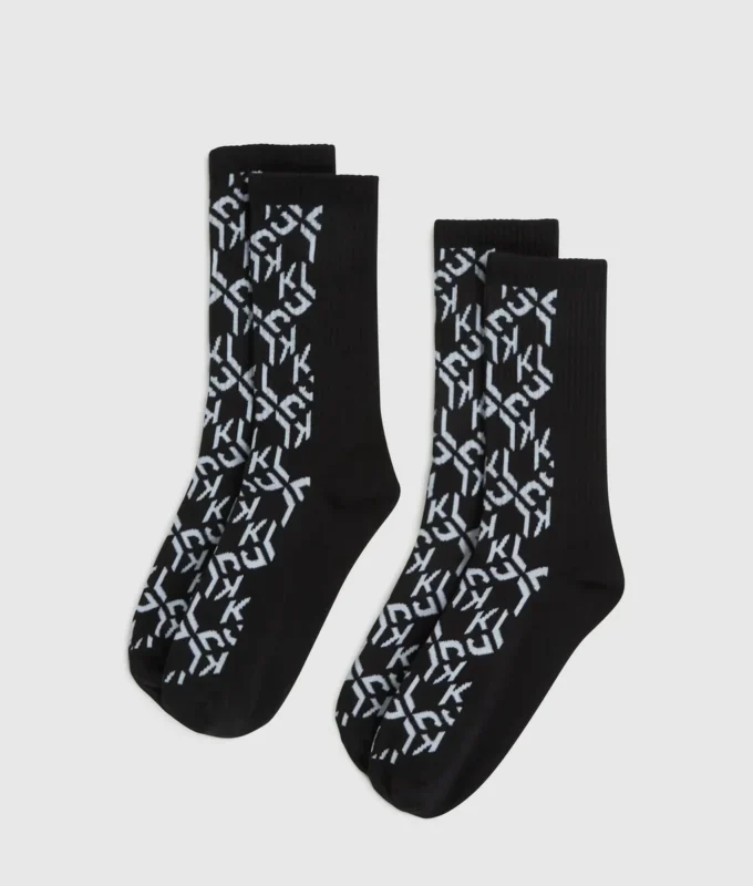 Monogramm-Socken – 2er-Pack Monogramm-Socken – 2er-Pack