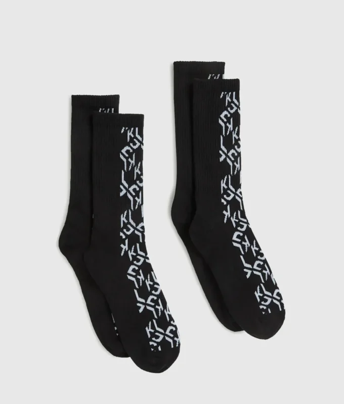 Monogramm-Socken – 2er-Pack Monogramm-Socken – 2er-Pack