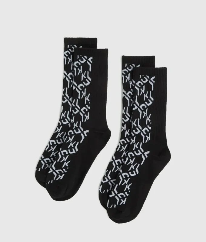 Monogramm-Socken – 2er-Pack Monogramm-Socken – 2er-Pack