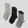 MONOGRAMM-SOCKEN – 3ER-PACK MONOGRAMM-SOCKEN – 3ER-PACK