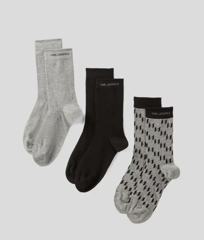 MONOGRAMM-SOCKEN – 3ER-PACK MONOGRAMM-SOCKEN – 3ER-PACK