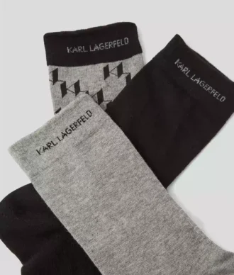 MONOGRAMM-SOCKEN – 3ER-PACK