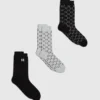 Monogramm-Socken – 3er-Pack Monogramm-Socken – 3er-Pack
