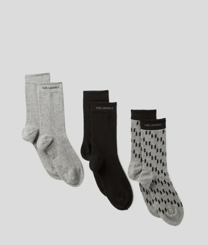 MONOGRAMM-SOCKEN – 3ER-PACK MONOGRAMM-SOCKEN – 3ER-PACK