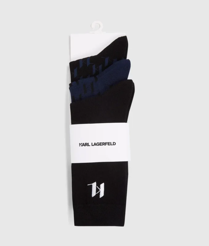 Monogramm-Socken – 3er-Pack Monogramm-Socken – 3er-Pack