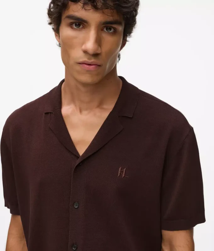 Monogramm-Strickpolo Monogramm-Strickpolo