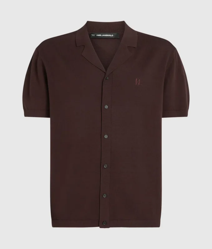 Monogramm-Strickpolo Monogramm-Strickpolo