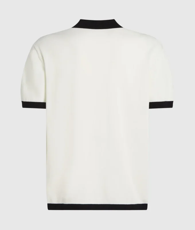 Monogramm-Strickpolo Monogramm-Strickpolo