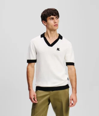 MONOGRAMM-STRICKPOLOSHIRT MONOGRAMM-STRICKPOLOSHIRT