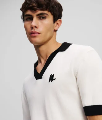 MONOGRAMM-STRICKPOLOSHIRT MONOGRAMM-STRICKPOLOSHIRT