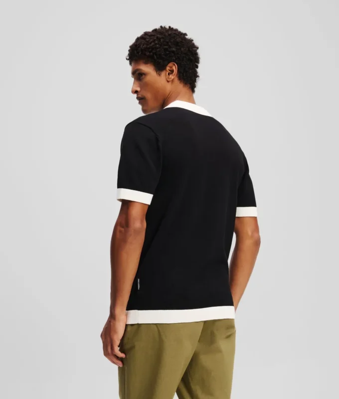 MONOGRAMM-STRICKPOLOSHIRT MONOGRAMM-STRICKPOLOSHIRT