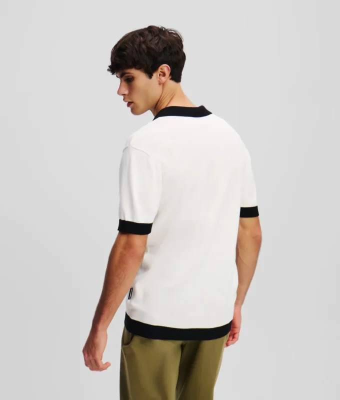 MONOGRAMM-STRICKPOLOSHIRT MONOGRAMM-STRICKPOLOSHIRT