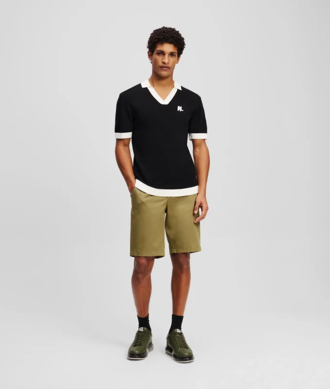 MONOGRAMM-STRICKPOLOSHIRT MONOGRAMM-STRICKPOLOSHIRT