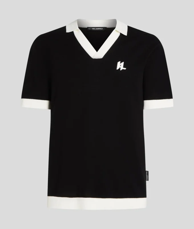 MONOGRAMM-STRICKPOLOSHIRT MONOGRAMM-STRICKPOLOSHIRT