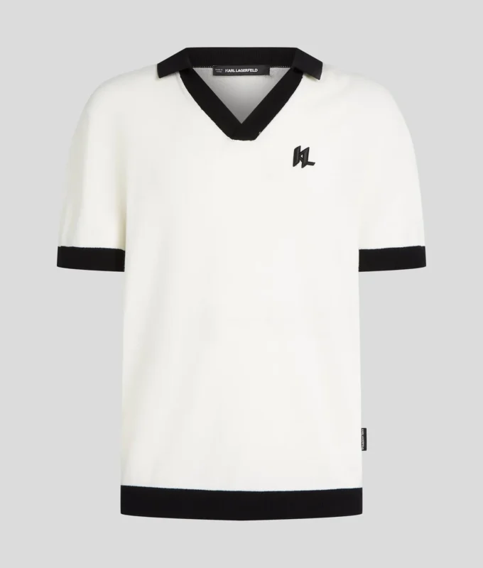 MONOGRAMM-STRICKPOLOSHIRT MONOGRAMM-STRICKPOLOSHIRT