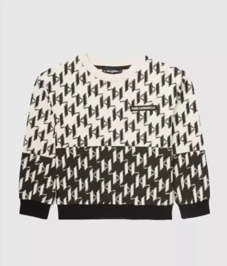 Monogramm-Sweatshirt für Jungen