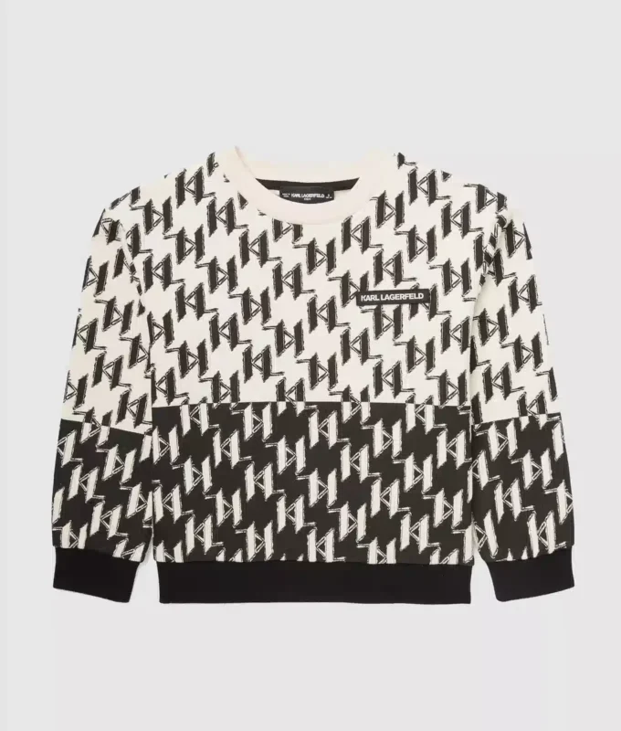 Monogramm-Sweatshirt für Jungen Monogramm-Sweatshirt für Jungen