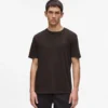 MONOGRAMM-T-SHIRT AUS WOLLMISCHUNG