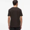 MONOGRAMM-T-SHIRT AUS WOLLMISCHUNG