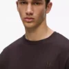 MONOGRAMM-T-SHIRT AUS WOLLMISCHUNG